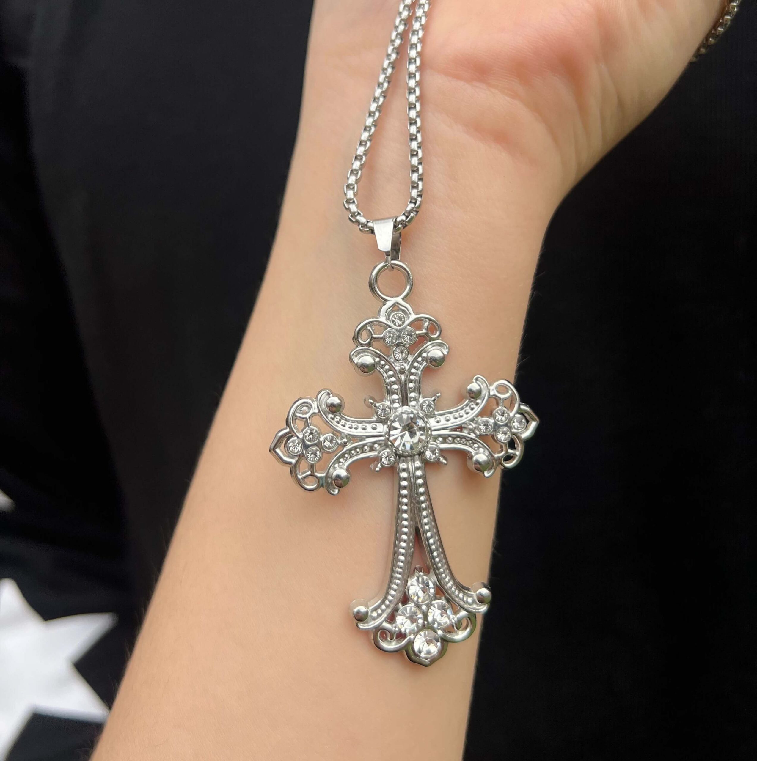Collar cruz ()