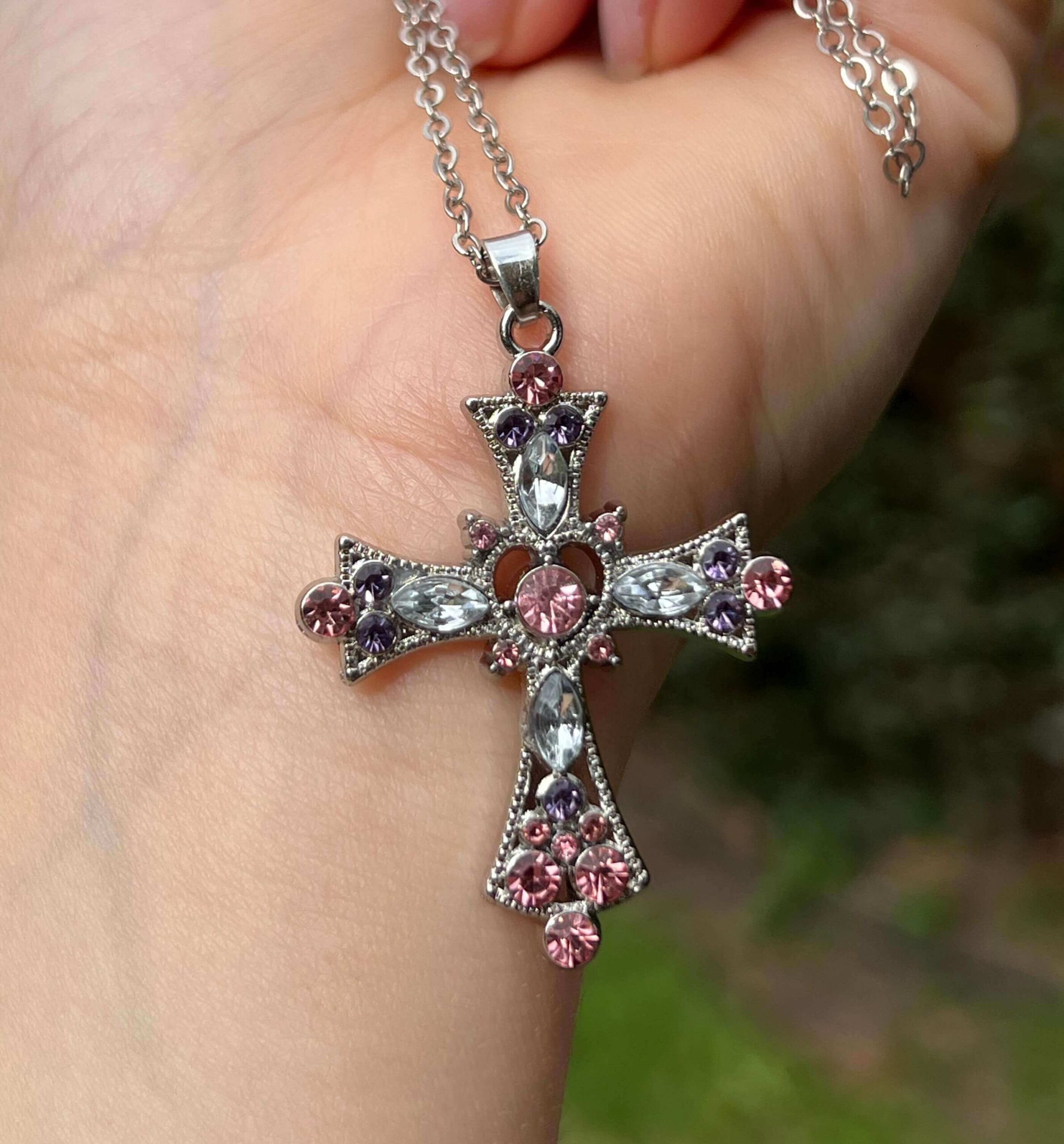 Collar cruz ()