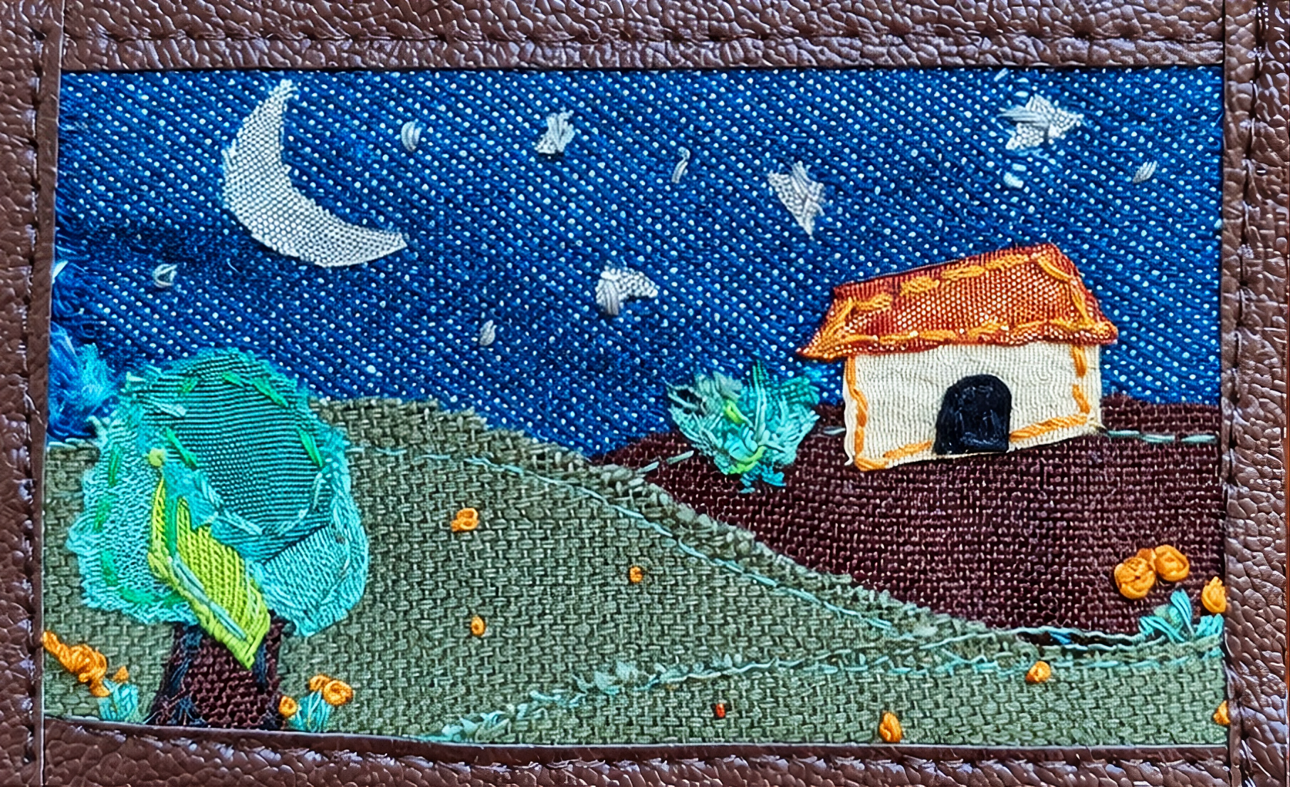 Mountain Cabin Night